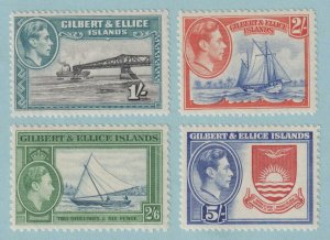 GILBERT & ELLICE ISLANDS 48 - 51  MINT NEVER HINGED OG ** VERY FINE!  - T839