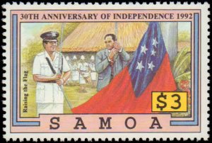 Samoa #801-804, Complete Set(4), 1992, Never Hinged