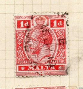 Malta 1914 Early Issue Fine Used 1d. NW-184867