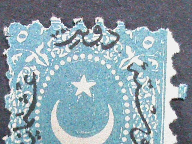 ​TURKEY-OTTOMAN-EMPIRE 1869 SC#24 153 YEARS OLD RARE SURCHARGE MNH STAMP-VF
