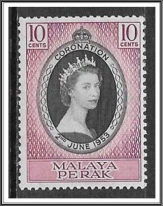 Malaya-Perak #27 Coronation Issue MH