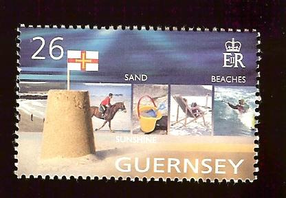 Guernsey 832 26p  Sand Beaches MNH