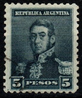 Argentina #105 F-VF Used CV $3.50  (X5148)