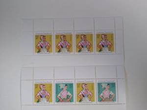 large item Germany DDR 1297cd MNH strips CV $4.65