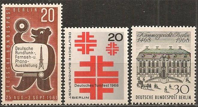 Germany #9N195, 9N265-6 Mint Never Hinged F-VF (23958)  