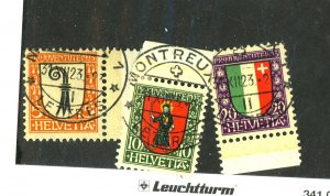 SWITZERLAND B25-9 USED FVF Cat $16