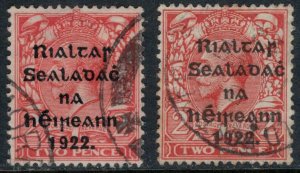 Ireland #26,26b  CV $6.50