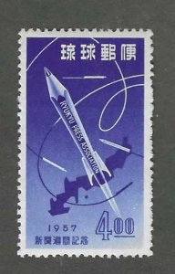 RYUKU ISLAND  SC # 41  MNH