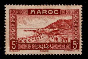 French Morocco Scott 127 MH* stamp