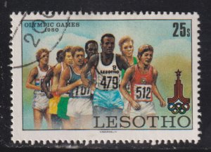 Lesotho 294 Marathon Running, Moscow 1980