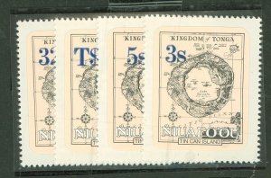 Tonga/Niuafo'ou (Tin Can Island) #19-22 Mint (NH) Single (Complete Set)