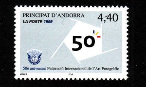 French Andorra-Sc#513-unused NH set-1999-