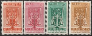 South Vietnam 1963 Sc 223-6 set MNH**