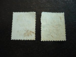 Stamps-Indian Convention State Patiala-Scott#31-32- Used Part Set of 2 Stamps