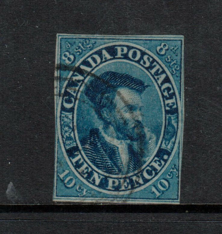 Canada #7 Used Fine With Lovely Light Cancel