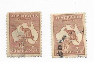 Australia #49 Faults - Stamp - CAT VALUE $7.25 PICK ONE