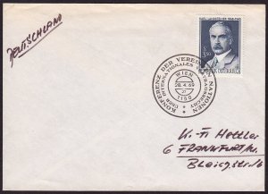 Austria - 1968 - Scott #813 - used on cover - Special Cancellation