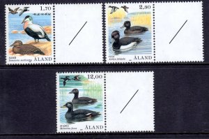 Aland Islands 1987 Birds Complete Mint MNH Set SG 25-27 CV £22.75