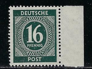 Germany AM Post Scott # 542, mint nh