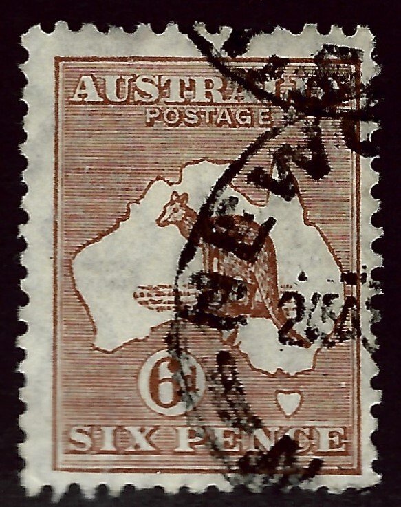 Australia SC#49 Used Fine...A very Popular Country!!