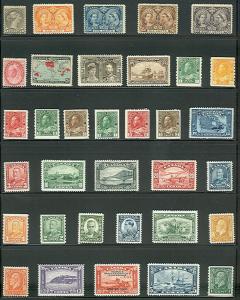 CANADA 1888/1937 Unused - 56 diff Scott $1,590.00