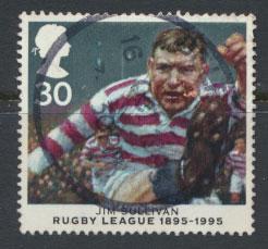 Great Britain SG 1893  Used  - Rugby League