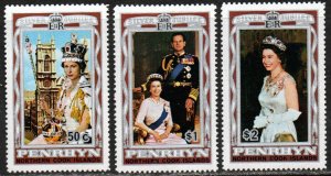 Penrhyn Sc #87-89 MNH