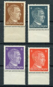 GERMANY 3rd REICH PROPAGANDA FORGERIES HITLER HEADS 23-26 PERFECT MNH EXP HOSANG