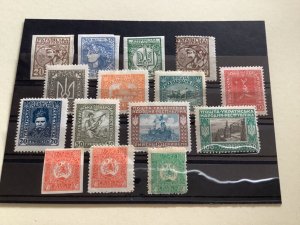 Ukraine 1918-1920 mounted mint  stamps   A4093