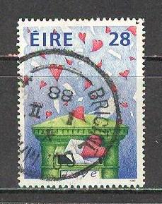 IRELAND Sc# 607 USED FVF Pillar Box