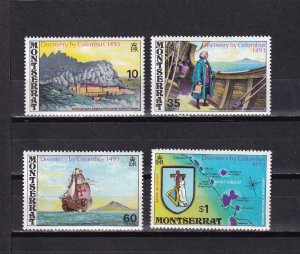 LI07 Montserrat 1973 The 480th Anniversary of the Dscovery by Columbus