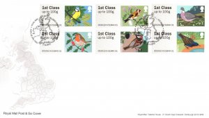 Great Britain SG FS6 Post and Go Birds U/A FDC