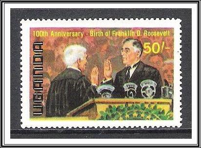 Uganda #356 Franklin Roosevelt MNH