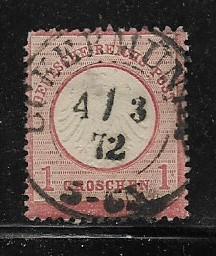 Germany Sc. #19 / Mi. #17 used