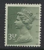 GB Machin 3½p  SG X859  Scott MH39  Used  please read details