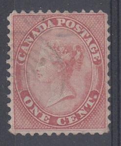 Canada Scott 14 Used VF (Catalog Value $90.00)