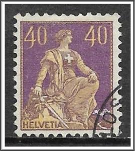 Switzerland #136a Helvetia Full Name Used