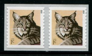 4672a 2015 US 1c Bobcat SA pr, MNH