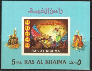 Ras Al Khaima UAE 1967 Fairy Tales S/S MNH