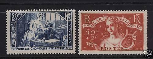 France #B42 - #B43 VF Mint