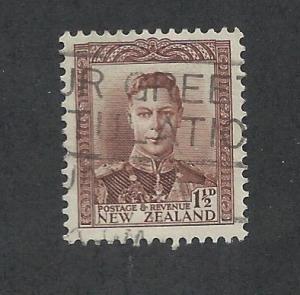 NEW ZEALAND SC# 228 F-VF U 1938