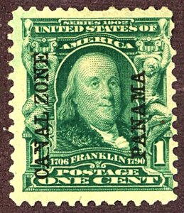 CANAL ZONE #4 MINT OG HR