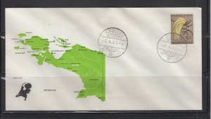 Netherlands New Guinea cover postmark SEROEI 1961  (#23)