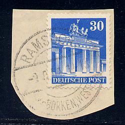 Germany Deutsche Post Scott # 649a, used, variation