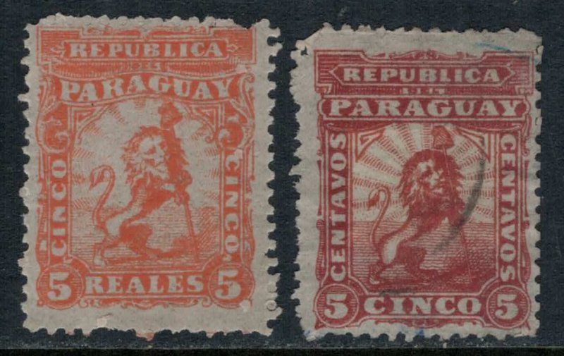 Paraguay 10,2*/u  CV $3.50