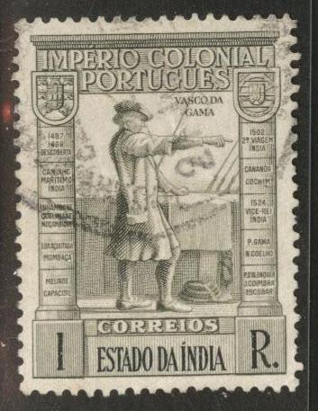 Portuguese India Scott 439Used from 1938 common design set