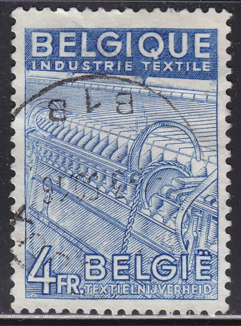 Belgium 383 Textile Industry 1948