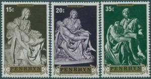 Cook Islands Penrhyn 1976 SG82-84 Easter set MLH