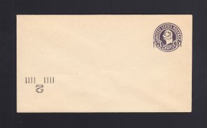 U458a, UPSS #2859-19 Mint Envelope - SURCHARGE VARIETY - #1