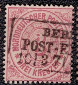 North German Confederation - 21 1869 Used